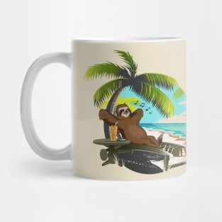 Lazy Sunday Sloth Mug